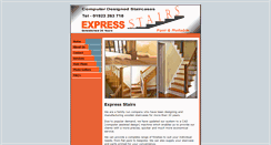 Desktop Screenshot of express-stairs.co.uk